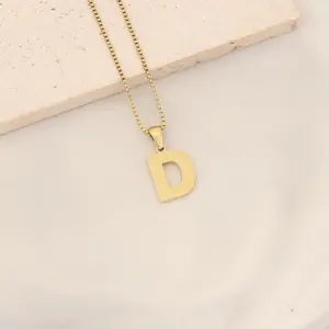 XL-1033-4【Box Chain】26 Letters / D
