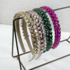 Wholesale Rhinestone Headband Baroque High-grade Headband Heavy Industry High-grade Diamond Headband Super Flash Hair Accessories