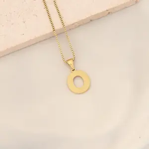 XL-1033-4【Box Chain】26 Letters / O