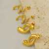 Wholesale PVD Coated 18K Gold Plated Irregular Solid Color Stainless Steel Modern Style Simple Style Waterproof Non Tarnish Ear Studs