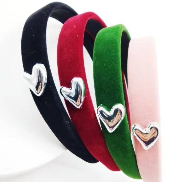 oly-ab5cc7ccaf036b740488c9a386780ea8 Wholesale Valentine's Day Love Fabric Hair Band Hair Accessories Women's Fashion Headwear Fabric Wide Edge Hair Band Headband Women