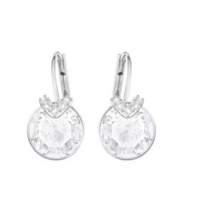 White gold bella earrings