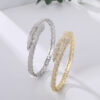oly-ab82db416c4594b7bd6798d61d694d52 Wholesale Domineering simulation snake scale snake bracelet personality green eye snake bracelet retro fashion punk bracelet