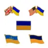 Wholesale Vintage Style Simple Style American Flag Alloy Enamel Unisex Brooches