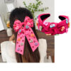 oly-abe4c9093be18f58475ec1d475a16b8c Wholesale Valentine's Day hairband hair clip combination with love letters fabric knot fashion wide-brimmed hair accessories for women