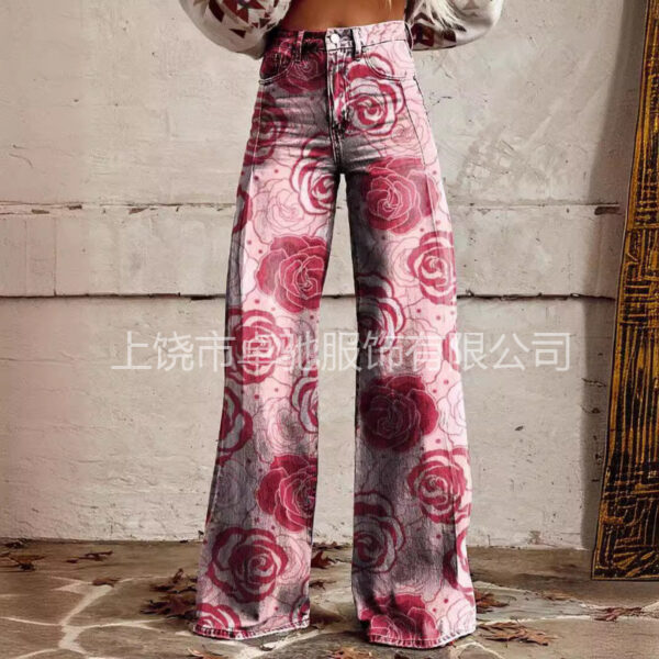 Wholesale plus size Women’s Casual Pants Thin Imitation Jeans