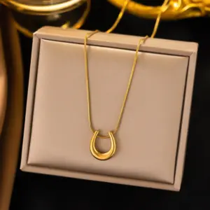 [Xlh6176] U-Shaped / Gold