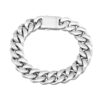 Wholesale Stainless Steel Titanium Steel Bracelet with Non-Fading and Faceted on All Sides, Simple Store Treasure
