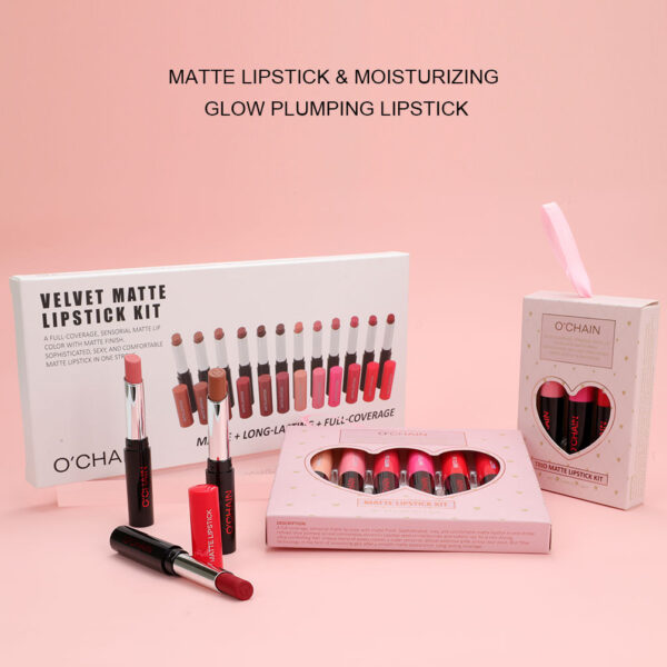 oly-ac22f5fd1bfa25298a74c2ac5db57904 Wholesale Lipstick Set Matte Velvet Matte Long-Lasting Non-Fading Non-Stick Cup Moisturizing Lipstick