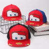 oly-ac232e6b62a556fa8da93a32a6082df9 Wholesale Hat Children's Baseball Cap Embroidered Car Cartoon Hip-Hop Flat Along Street Dance Cap Spring and Autumn