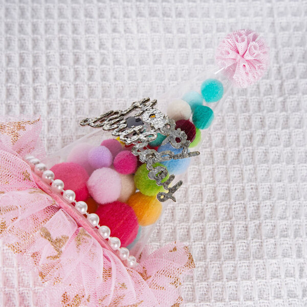 oly-ac587f050f76ba35072eac74dfb15068 Wholesale Dopamine Children's Birthday Year Old Candy Hair Ball Hat with Vessel Hair Party Princess Girl Hat Headwear