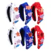 Wholesale Halloween Star Headband Pearl Rhinestone Fabric Party Hair Accessories Shiny Heart Moon Rose Bow Simple Ladies