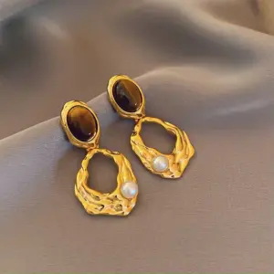 62# Silver Needle-Gold-Irregular (Real Gold Plating)
