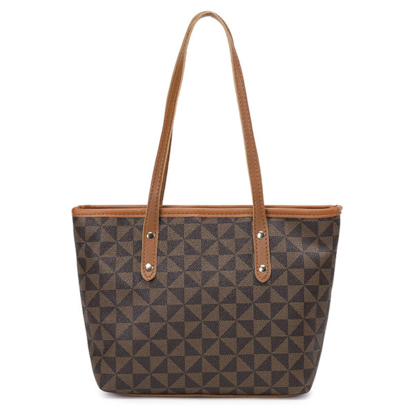 Wholesale Large capacity retro diaper bag, stylish handbag, printed tote bag