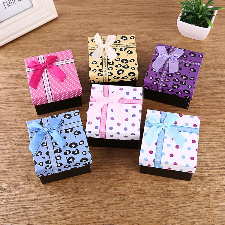 Wholesale Empty Box Butterfly Knot Jewelry Packaging Box Bracelet Watch Gift Box Three Eight Festival Special Offer UV Craftsmanship