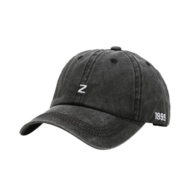 oly-acb521b22e6750d8772a04cc16131112 Wholesale Z Letter Embroidered Washed Vintage Baseball Cap Old Men's and Women's Big Head Wai Cap Outdoor Sunshade