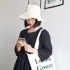 Wholesale Japanese Style Raw Edge Fisherman Hat Women's Summer Sunshade Hat Simple Casual Hat Framed Edge Basin Hat Foldable Washed Cloth Hat