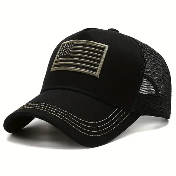 oly-ace785fb93e42005daab4c18a30cace3 Wholesale American Flag Women's Casual Outdoor Baseball Cap With Curved Brim, Polyester Material Featuring Embroidery