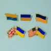 Wholesale Vintage Style Simple Style American Flag Alloy Enamel Unisex Brooches