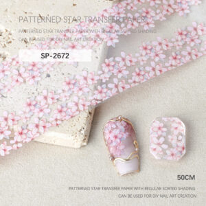 Palace rosa multiflora transfer paper (SP-2672)
