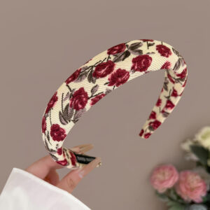 Small floral hairband [small red floral]]