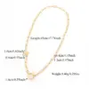 Wholesale PVD Coated Real Gold Plated Letter 201 Stainless Steel 304 Stainless Steel Elegant Simple Style Classic Style Waterproof Non Tarnish 201 Stainless Steel OT Clasp Toggle Clasp Closure Pendant Necklace