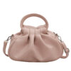 Wholesale Women's Bag Korean Style Portable Versatile Retro Solid Color Cloud Pleated Bag Armpit Shoulder Crossbody Bag