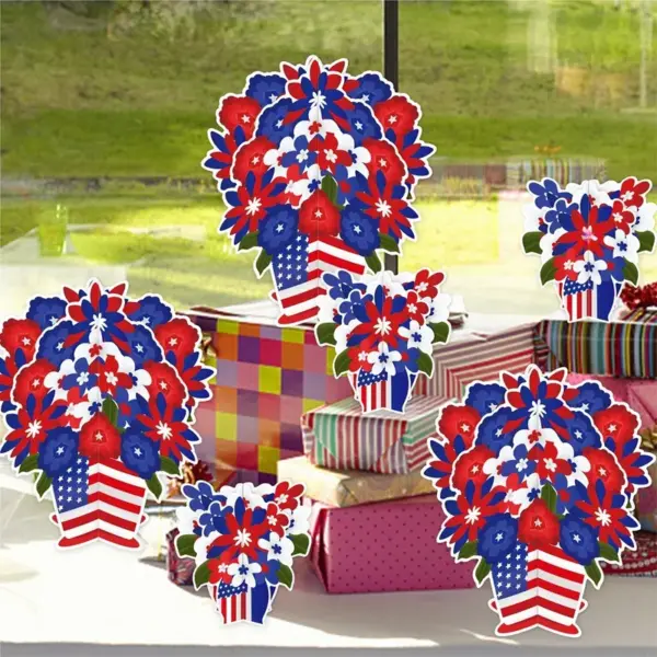 Wholesale Independence Day Party Paper Ornaments For Festive Event And Party Supplies