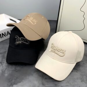 Wholesale 2024 New Arrival Hat Men's Internet Trendy Brand Hard Top Cap Women's Autumn Ins Embroidered Letter Baseball Cap Women's All-Match