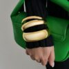 Wholesale Fashion Metal Scenery Bracelet suit Women's Personality Exaggerated Thread Wide Bracelet bracelet