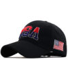 oly-ad87f84abd7bfb3e6d59d35dbbffa258 Wholesale Letter USA Embroidered Baseball Cap Spring and Summer Couple Outdoor Sun Hat Men's and Women's Hat
