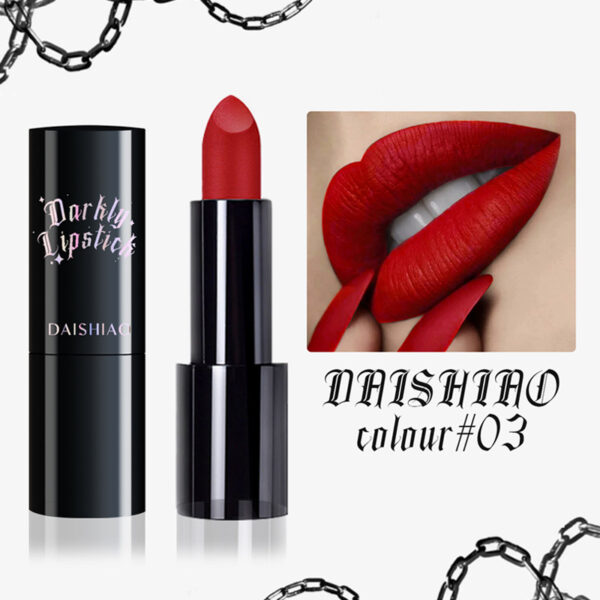 Wholesale Halloween Spot Mouth Black Lipstick Waterproof Long-Lasting Matte Lipstick Makeup Lip Gloss