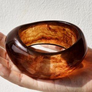 A brown inner diameter 6.5cm