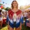 Wholesale Independence Day Decorative Props For Stage Use, Made Of Durable PET Material