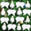 Wholesale Factory direct Christmas tree feather wings pendant decoration mini Barbie doll clothing accessories