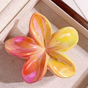 43#Mixed colored plumeria-red and yellow