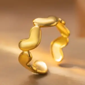 K203 Gold Ring Adjustable