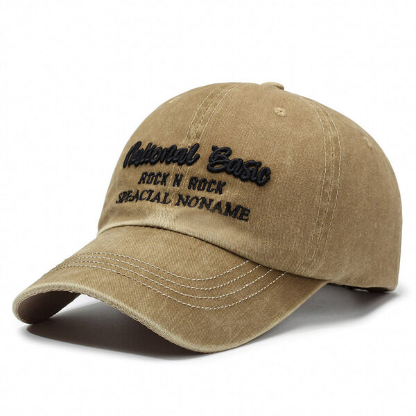 Wholesale Retro Baseball Cap Trendy Letter Couple Cap Fashion Washed Denim Outdoor Sunshade Casual Hat