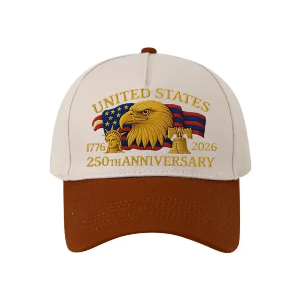 Wholesale American Flag Women's Breathable Baseball Cap In Dyed Black With Printing, Perfect For America's 250th Anniversary