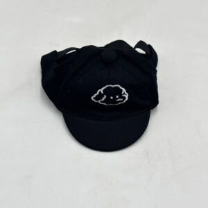 Black puppy embroidery
