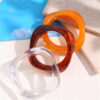 oly-af52138df14a3143d5392f74c9636d6e Wholesale Fashion Marble Pattern Acrylic Bracelet Special-shaped Resin Square Round Bracelet