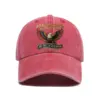 Wholesale Men's Retro Baseball Cap With Curved Brim Featuring Breathable Printing Design