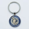 Wholesale Creative Archangel Michael Time Gem Keychain Bag Car Key Pendant