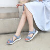 Wholesale Summer Sandals Women’s Lightweight Sporty Comfortable Rubber plus size Sandals