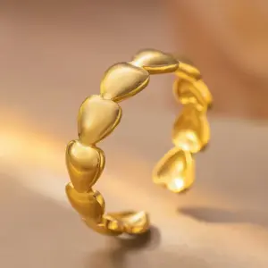 K211 Gold Ring Adjustable