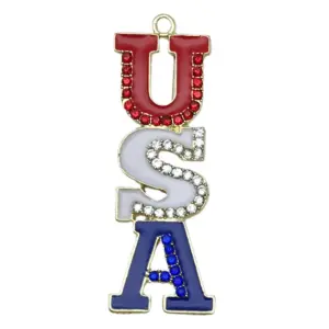 1 American Independence Day Flag 49x18mm-5.1g-19072