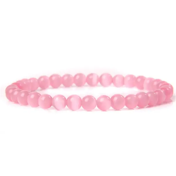 Wholesale Fashion Solid Color Natural Stone Beaded Bracelets