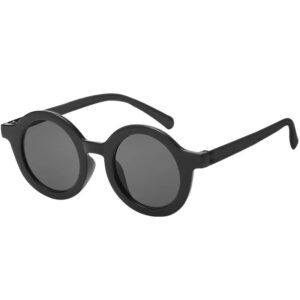 (Round) Black Frame Grey