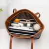 Wholesale Large capacity retro diaper bag, stylish handbag, printed tote bag