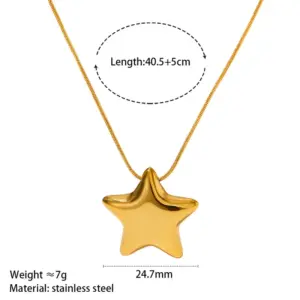 Gold, Small Size Necklace